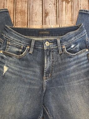 Silver Jeans Women's Medium Blue Straight Leg Jeans